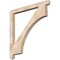 Ekena Millwork Westlake Arts & Crafts Smooth Bracket, Douglas Fir, 3 1/2"W x 46"D x 46"H BKT04X46X46WTL03SDF - alternate 1
